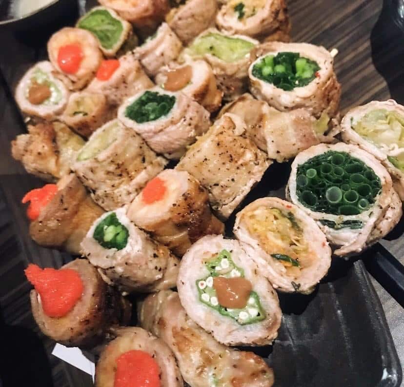 栄でお店をお探しならきばくもんへ！@野菜巻き串/栄/フルーツ酎ハイ/居酒屋/博多野菜巻き串といえばきばくもん