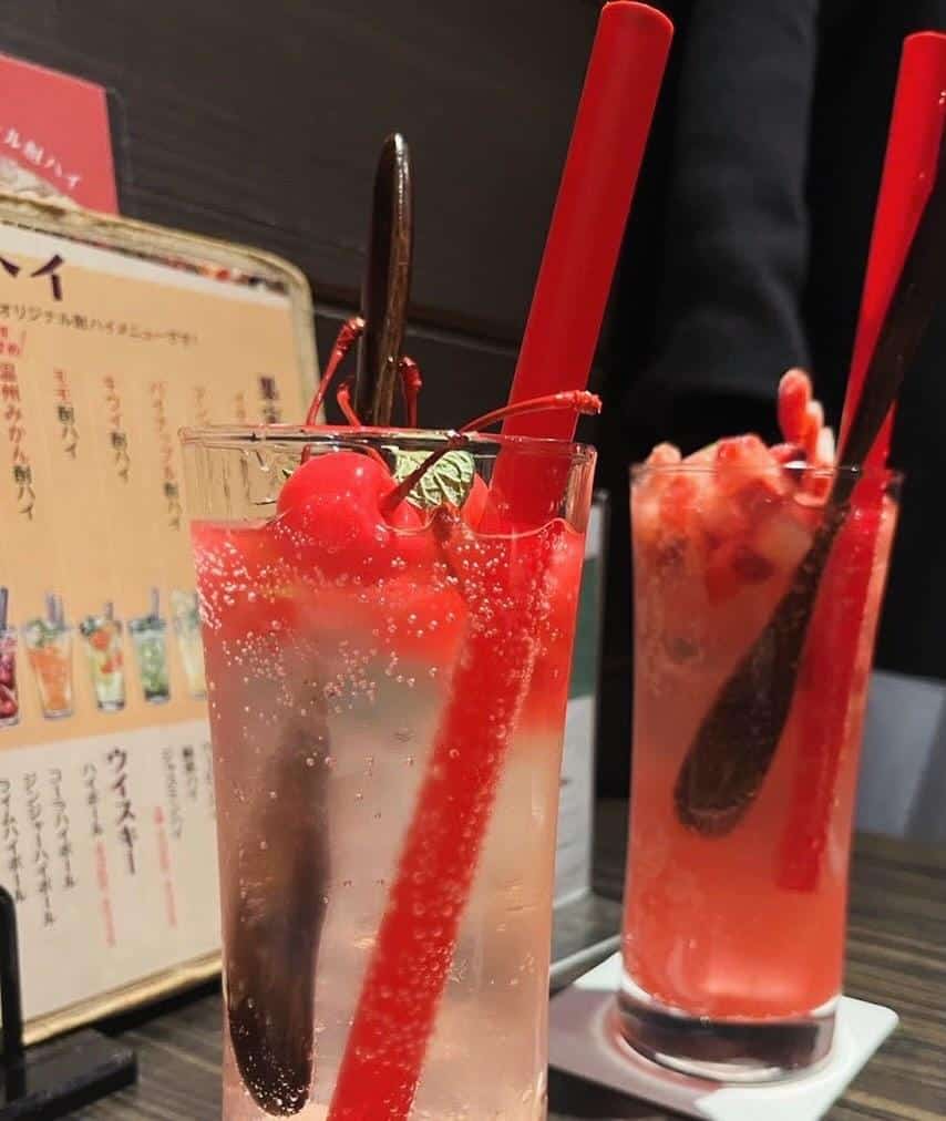 栄でお店をお探しならきばくもんへ！@野菜巻き串/栄/フルーツ酎ハイ/居酒屋/博多野菜巻き串といえばきばくもん