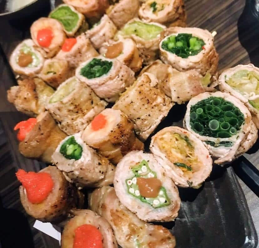 栄でお店をお探しならきばくもんへ！@野菜巻き串/栄/フルーツ酎ハイ/居酒屋/博多野菜巻き串といえばきばくもん