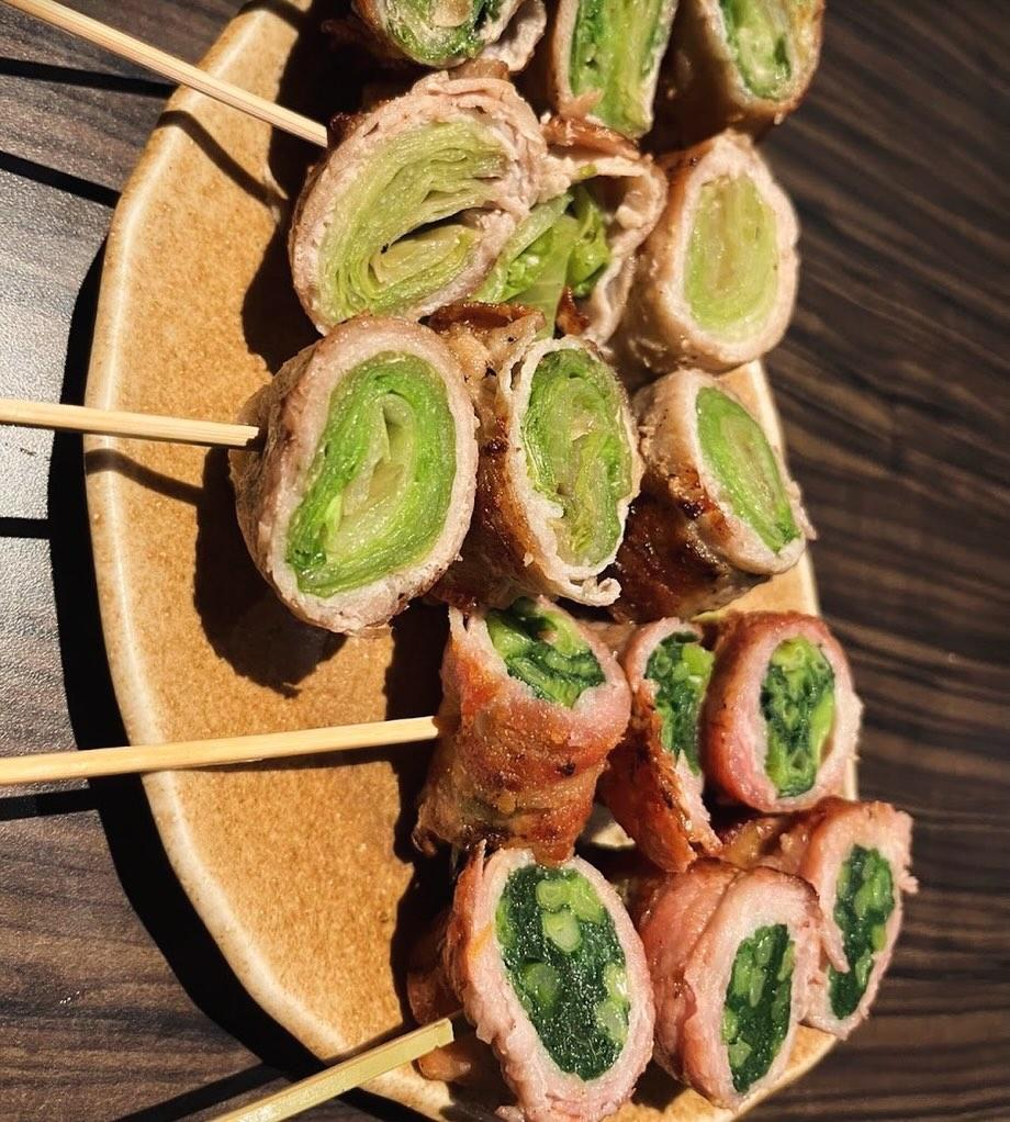 栄でお店をお探しならきばくもんへ！@野菜巻き串/栄/フルーツ酎ハイ/居酒屋/博多野菜巻き串といえばきばくもん