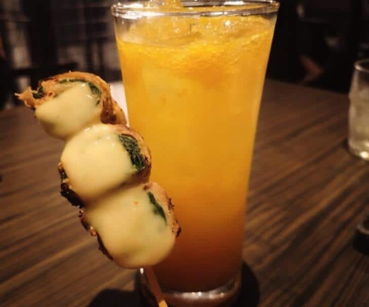 栄でお店をお探しならきばくもんへ！@野菜巻き串/栄/フルーツ酎ハイ/居酒屋/博多野菜巻き串といえばきばくもん