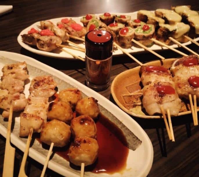 栄でお店をお探しならきばくもんへ！@野菜巻き串/栄/フルーツ酎ハイ/居酒屋/博多野菜巻き串といえばきばくもん