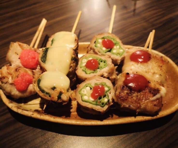 栄でお店をお探しならきばくもんへ！@野菜巻き串/栄/フルーツ酎ハイ/居酒屋/博多野菜巻き串といえばきばくもん